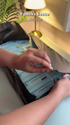 Skin friend non irritating tissue 8packs 89 pesos lang! #tissue #ichitissue #ichitissue480sheet8pack 