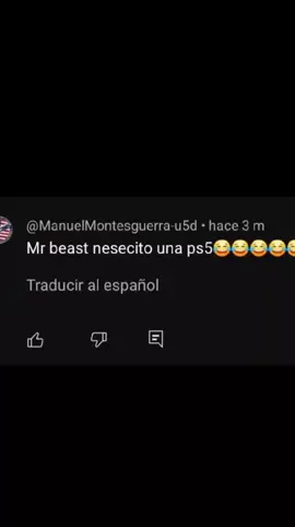 COMENTARIOS DE MR BEAST🥀 #humor 