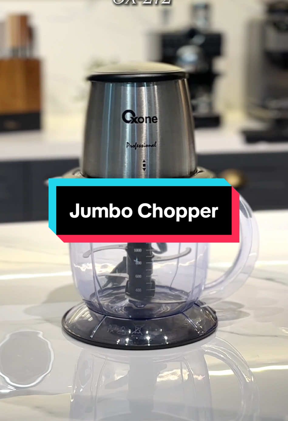 Ngga perlu jadi chef buat masak cepat, cukup punya Jumbo Chopper OX-272 dari Oxone aja!  ✨Kapasitas cukup besar ✨Hemat energi ✨Mudah dibersihkan  Yuk, langsung aja cek keranjang kuning sekarang juga🔥