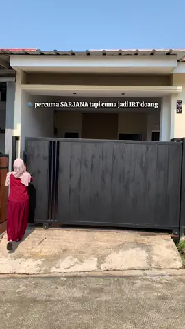 Aku memang gak kerja, bukan berarti gak punya rejeki #iburumahtangga #irt #terasrumah #rumahsubsidi #fyp 