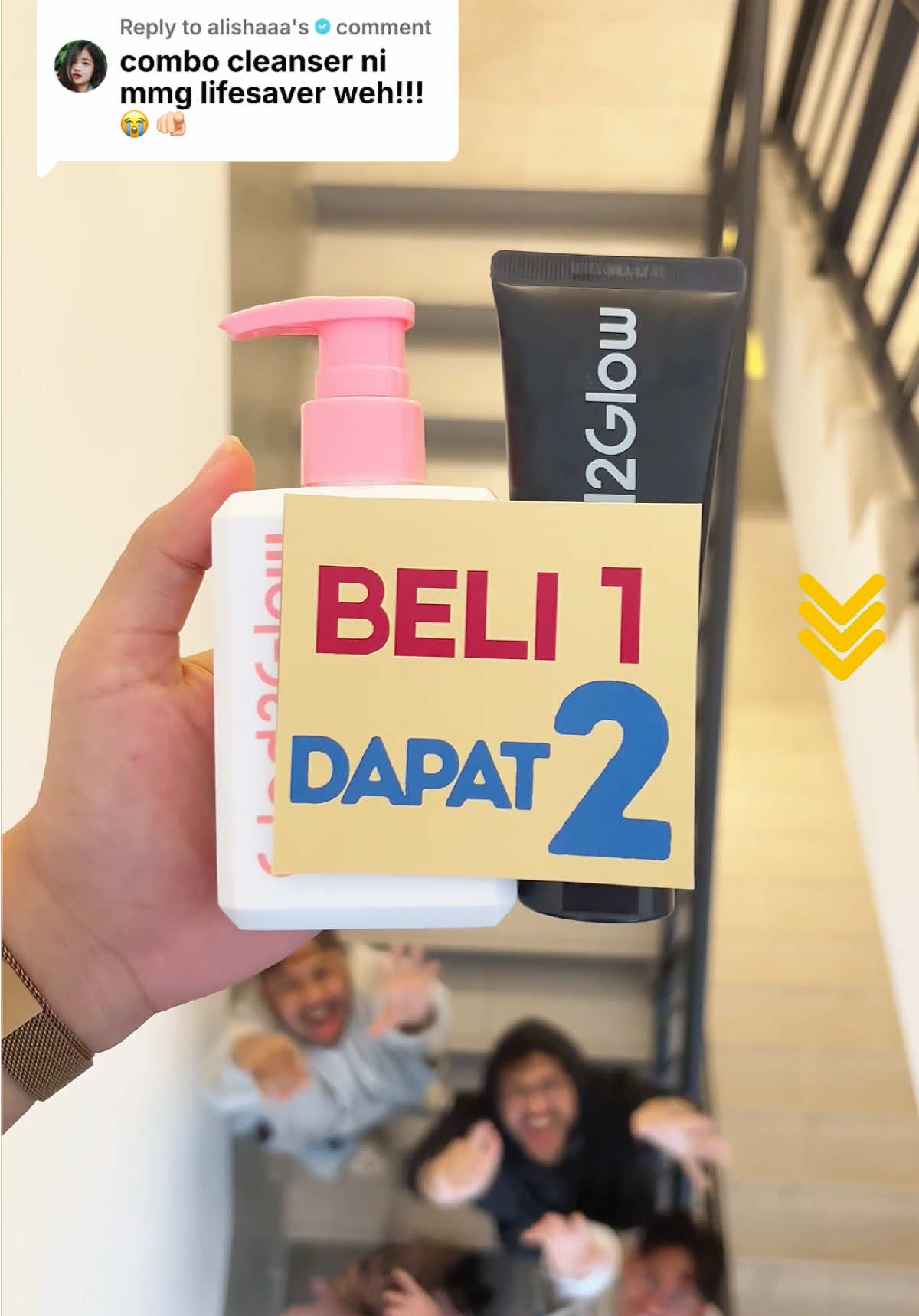 🎀 Cleanser paling best yang I pernah pakai. OMG harga murah nak repeat sekarang combo ni 🥹 #glad2glow #Glad2glowMY #gladtoglowmalaysia #skincareviral 
