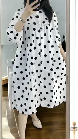 Tunik Polkadot OVERSIZE LD 130 #tunik #oversize #fypage 