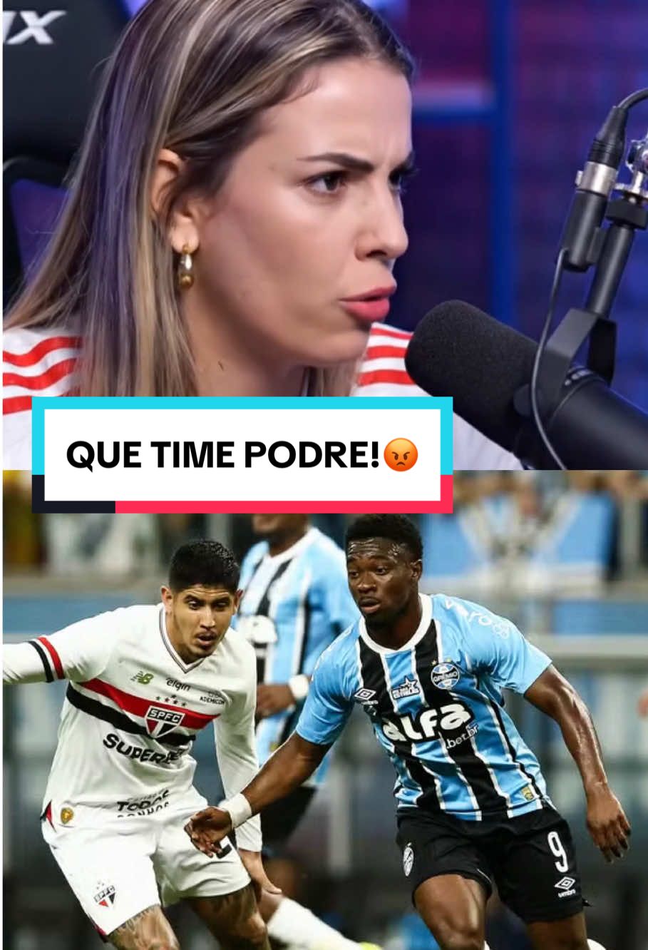 COMO É DEPRIMENTE VER O SÃO PAULO JOGAR! 😡 #saopaulo #saopaulofc #futebol #futebolbrasileiro #brasileirao 