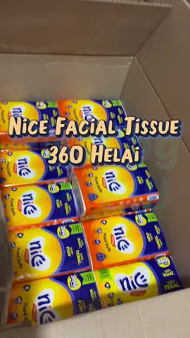 Nice Facial Tissue 360 helai, tisu wajah serbaguna best seller #dathingsupply #fyp #rekomendasitisu #nice360helai #tisuwajah 