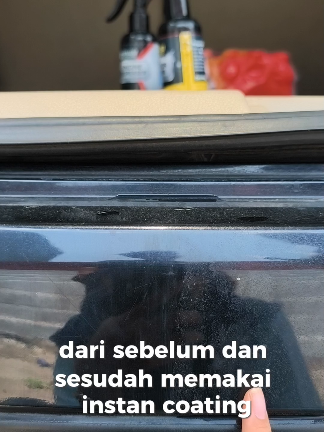 biar kamu tau buktinya 👀 bikin mobil kamu kayak gini dengan @solusicare_  . 💸 harganya langsung cek keranjang kuning! #perawatanmobil #pengkilapmobil #solusiautocare #viral #fyp 