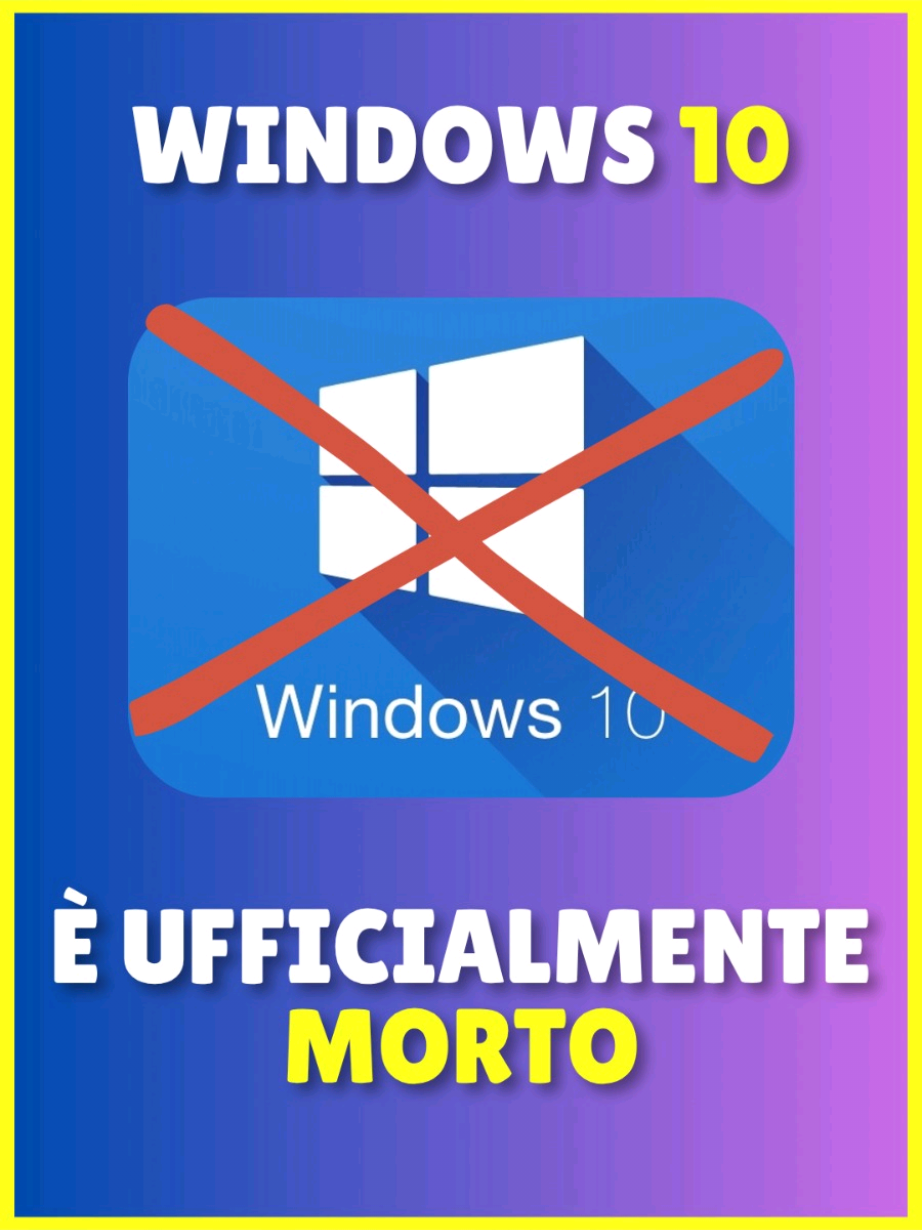 Addio a Windows 10...non ci mancherai. #windows10 #windows11 #microsoft #informatica #linux 