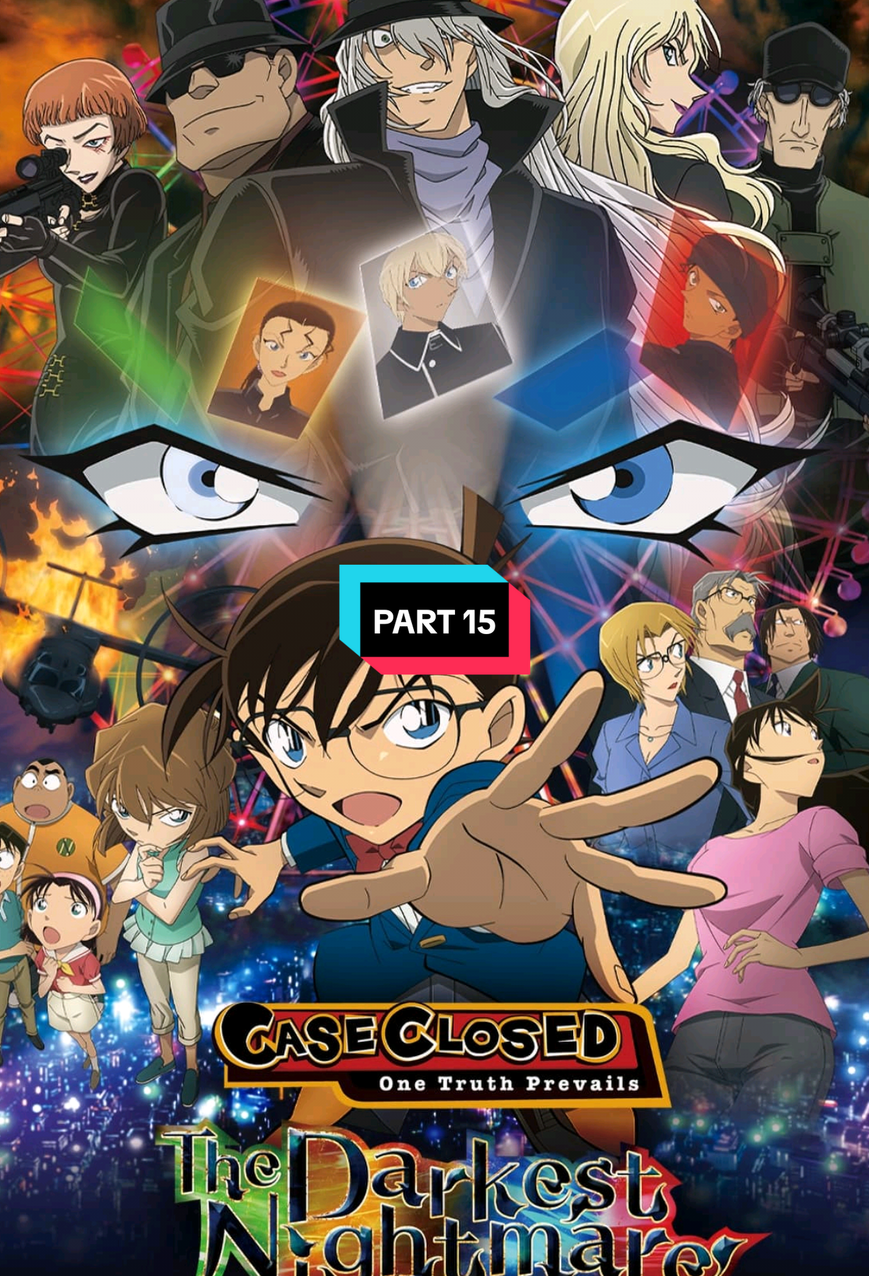 Detective Conan - The Darkest Nightmare | Bahasa Indonesia | PART 15 #DetectiveConan #fyp #videoviral #review 