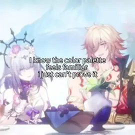 I MEAN THEY ARE THE SAME TYPE OF COLOR, just a few code different. #castordei #myrice #castorice #mydei #HonkaiStarRail 