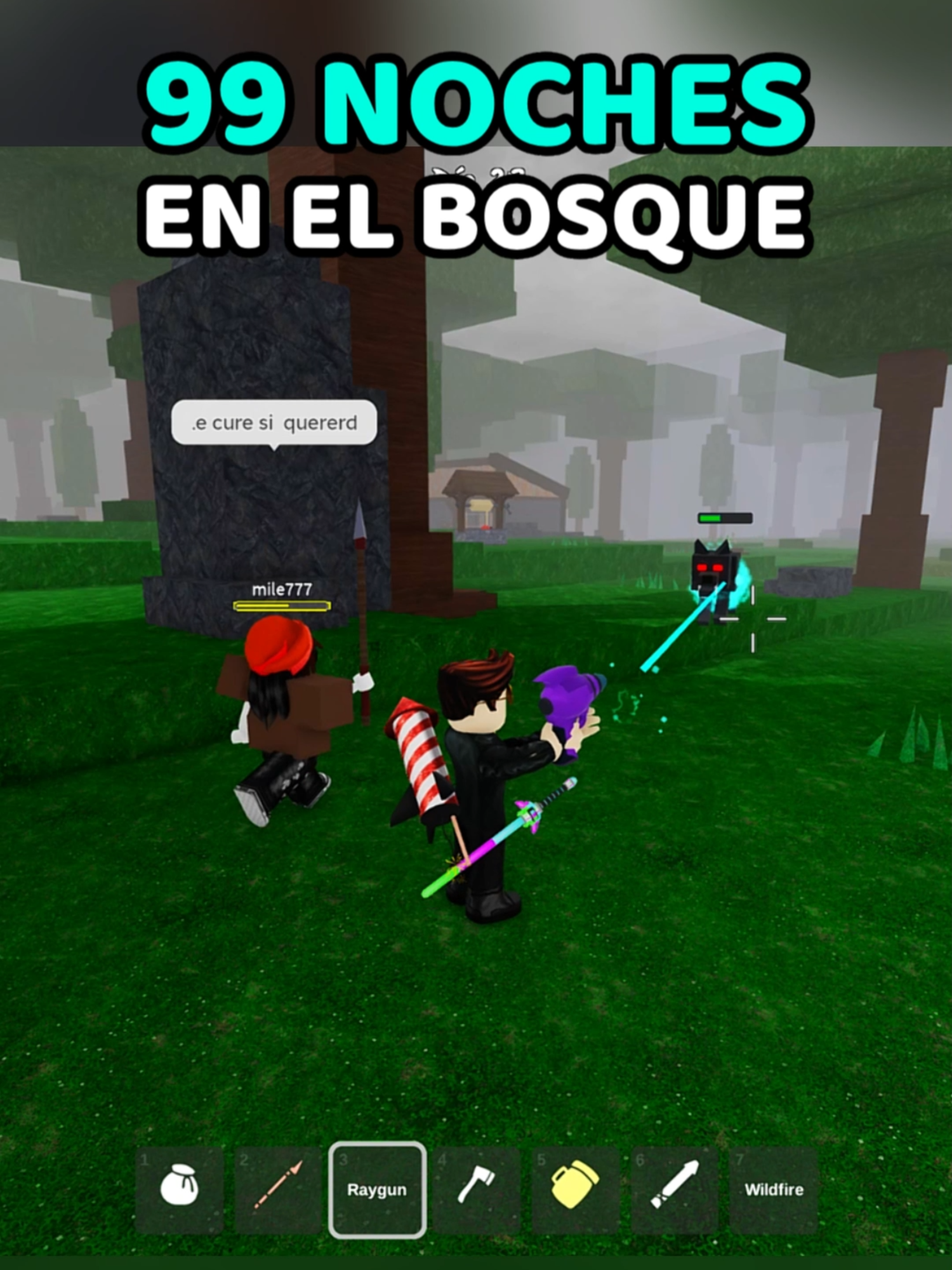 99 NOCHES CONTRA LOBOS #shorts #99nochesenelbosque #seyaru #99nightintheforest