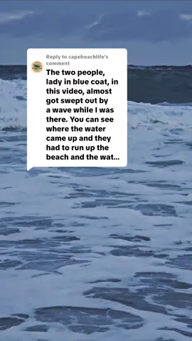 Replying to @capebeachlife  nauset beach is dangerous for so many reasons. it's also a hotspot for the great white sharks. But once again it's the water. The undertow here is brutal. My mom lost her best friend in the nineteen sixties here when she was in her teens. She drowned. There's been sandbars that have given away and swept people out. Anywhere in the cape really but nauset the way it's angled and the way it's scooped out and where it is on the cape, makes it very volatile.To be standing on the shoreline.  i'm prepared to be in the water at any given time. Most people aren't. This is the one beach during a storm.You need to keep your distance. I have another video.And if you notice all the photographers that come here often to film the storms, they're way up on the beach. They're not in the surf break. Surf break means the shoreline, and how far the tide comes up.#capecodboy4life #nausetbeach #nausetbeach #nausetbeach #nausetbeach 