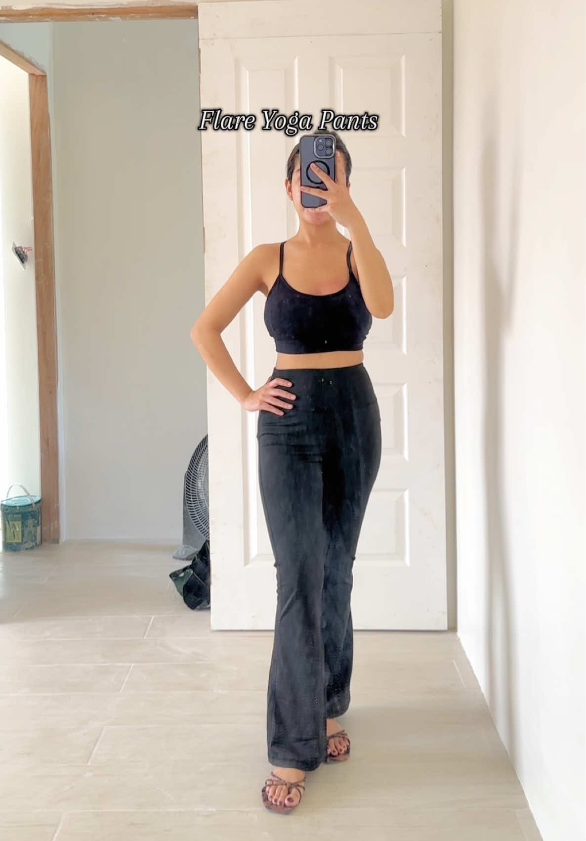 Not your ordinary yoga pants/leggings  PS: don’t mind my dirty mirror haha 