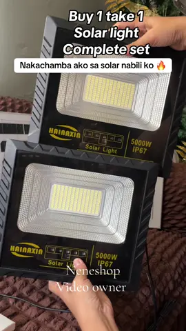 Super mahal nito sa lako -Mura lang pla to sa TikTok 😱#buy1take1solarlight #solarlights #emergencylight 