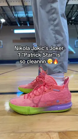 I love Patrick 🤣 these so tough 🔥 reminds me of the Kyrie Nickelodeon collab ✨ #basketballshoes #sneakers #fyp #nikolajokic @361sport 