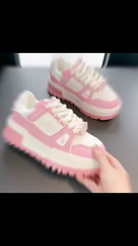 Giày Thể Thao Nữ, Cỡ Nhỏ Giày đế cao 5cm , kết hợp với màu sắc trẻ trung #giày_nữ #tiktok #viral #xuhuong 