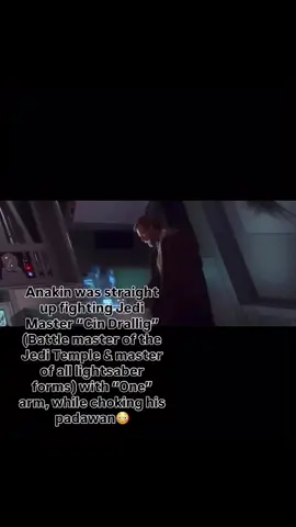 🔥 Anakin Skywalker wasn’t just powerful — he was unstoppable. In the middle of the Jedi Temple massacre, Anakin was straight up fighting Jedi Master Cin Drallig, the Battle Master of the Jedi Temple — a legend trained in every single lightsaber form. 💥 And here’s the crazy part: Anakin did it with one arm, while Force choking Cin Drallig’s Padawan, all at the same time. That’s how deep into the dark side he was — pure rage, pure dominance. ⚡ #AnakinSkywalker #StarWars #DarthVader #Order66 #fyp 