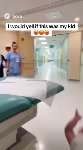 👶baby jumps from the table👶#trending #sora2 #baby #hospital 
