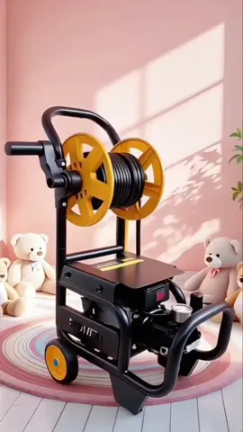 Máy Rửa Xe Gia Đình Momen 2155RUL Đầy Đủ Phụ Kiện - Dây Dài 15m + Lọ Dung Dịch 330ml Có Rulo Cuốn Dây Và Khung 2 Bánh Xe #điemtintieudung #hanggiadung  #mayruaxe  #sanphamhot 