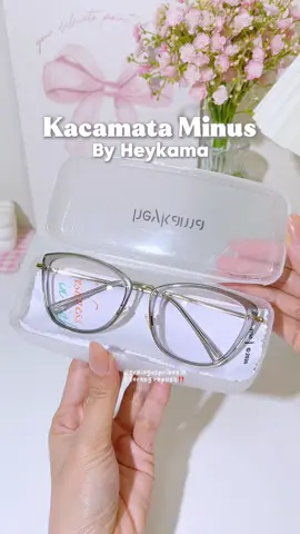 Salah satu best purchase ku beli kacamata cat eye dari heykama,cakep banget framenya🥹🫶 #kacamata #anya #frameanya #heykama #kacamataheykama #fyp 