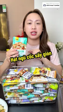 Hạt ngũ cốc sấy giòn ngon lắm ạ