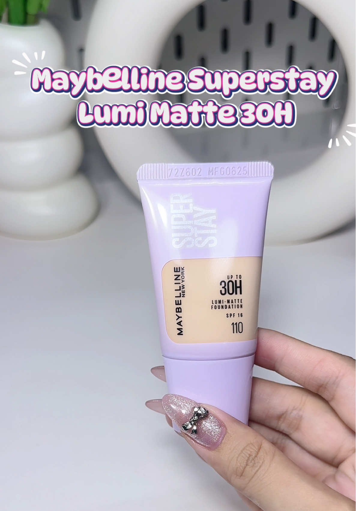 Kem nền bắt sáng SuperStay Lumi quá là hot nay còn ra bản tuýt tiện lợi dễ mang theo nè #makeupmaybellinepartner #TikTokFinds #kemnen #xuhuonglamdep 