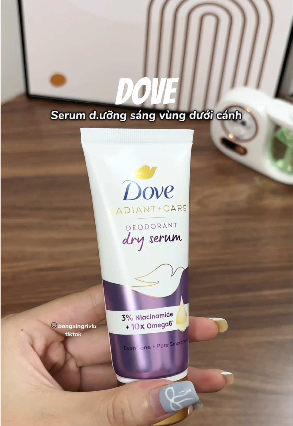 Dùng thơm mà hỗ trợ d.ưỡng s.áng néch nè #chamsocda #meolamdep #lankhumuidove #bongxingriviu #muataitiktok 