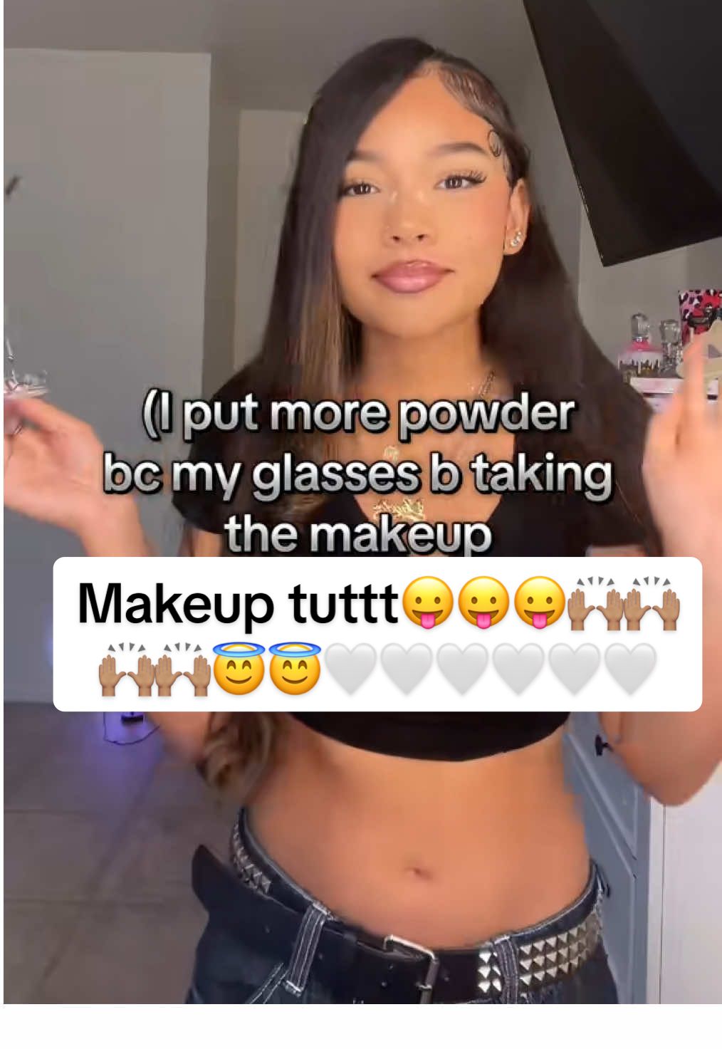 doing a full beat tdy cs I have free will and I feel like itt😛😛😛😁🙌🏽🙌🏽#makeuptutorial #grwm #grwmroutine #makeuptut #latina 