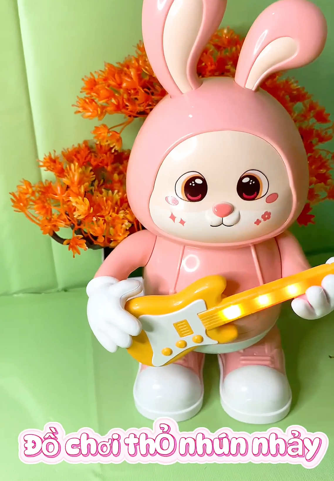 Đồ chơi thỏ cầm đàn nhún nhảy phát nhạc cho bé #dochoichobe #dochoitreem #thocamdannhaymua #viral 