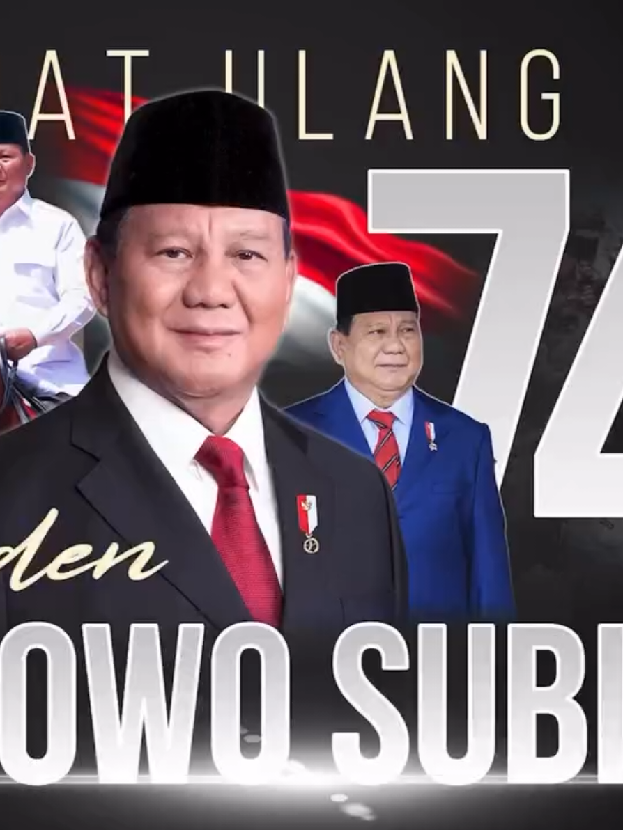 Dengan penuh rasa hormat, kami mengucapkan Selamat Ulang Tahun ke-74 untuk Jenderal TNI (Purn) H. @_prabowosubianto , Presiden Republik Indonesia. Doa terbaik untuk kesehatan, kekuatan, dan semangat bapak dalam memimpin Indonesia. Terus kuat, terus tegas, dan terus mencintai negeri ini sepenuh jiwa raga. 🇮🇩💙🇮🇩💙 Kami keluarga besar Partai Demokrat turut mendoakan agar langkah bapak selalu diberkahi dalam mengemban amanah besar bagi bangsa dan rakyat Indonesia. 🙏 #HUTPrabowo #Prabowo74 #PartaiDemokrat #UntukIndonesia 