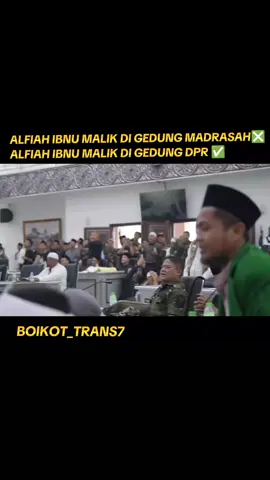 KAMI BERSAMA SANTRI LIRBOYO! #boikottrans7 #lirboyokediri #alfiahibnumalik #dprri #fyp