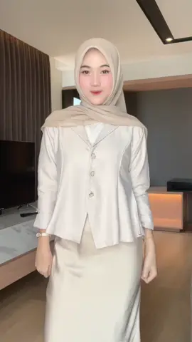 lagu jawa lagii😝#blazer #blazeroutfit #cream #kalem #inspiration 