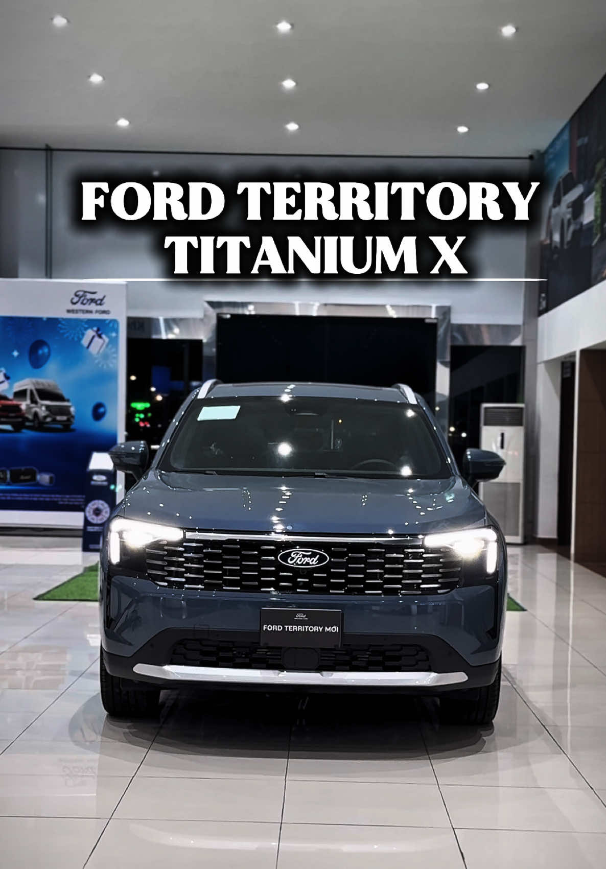 FORD TERRITORY TITANIUM X | XANH Vapor Blue #ford #ford2026 #territory2026 #territoryfacelift2026 #suv 
