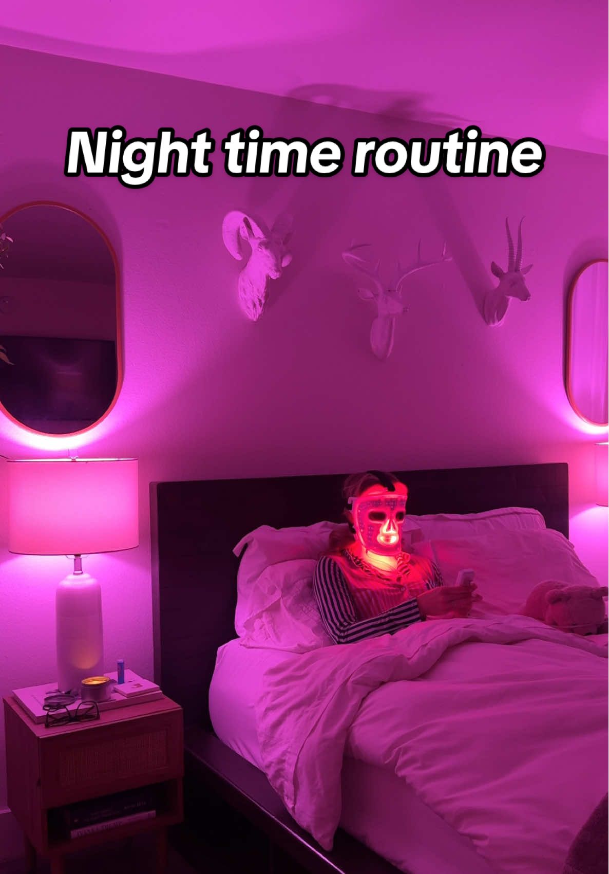 A perfect relaxing night🧚🏼‍♀️✨😴 #niggttimeskincare #nightimeroutine #nightdoneright 