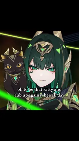 something would start purring too  #GenshinImpact #genshin #nodkrai #nefer #nefergenshin 
