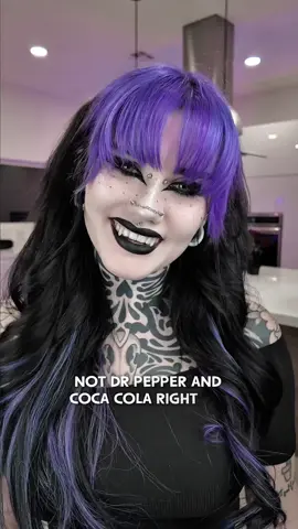 50-70% ☠️ #funny #gothgirl #tattoo #vampire #purplehair 