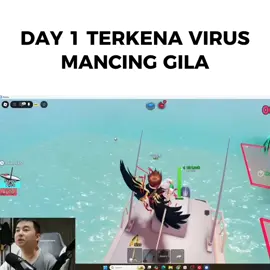 DAY 1 Pak AP terkena virus mancing gila 💀🗿 #rrqap #roblox #fishit 