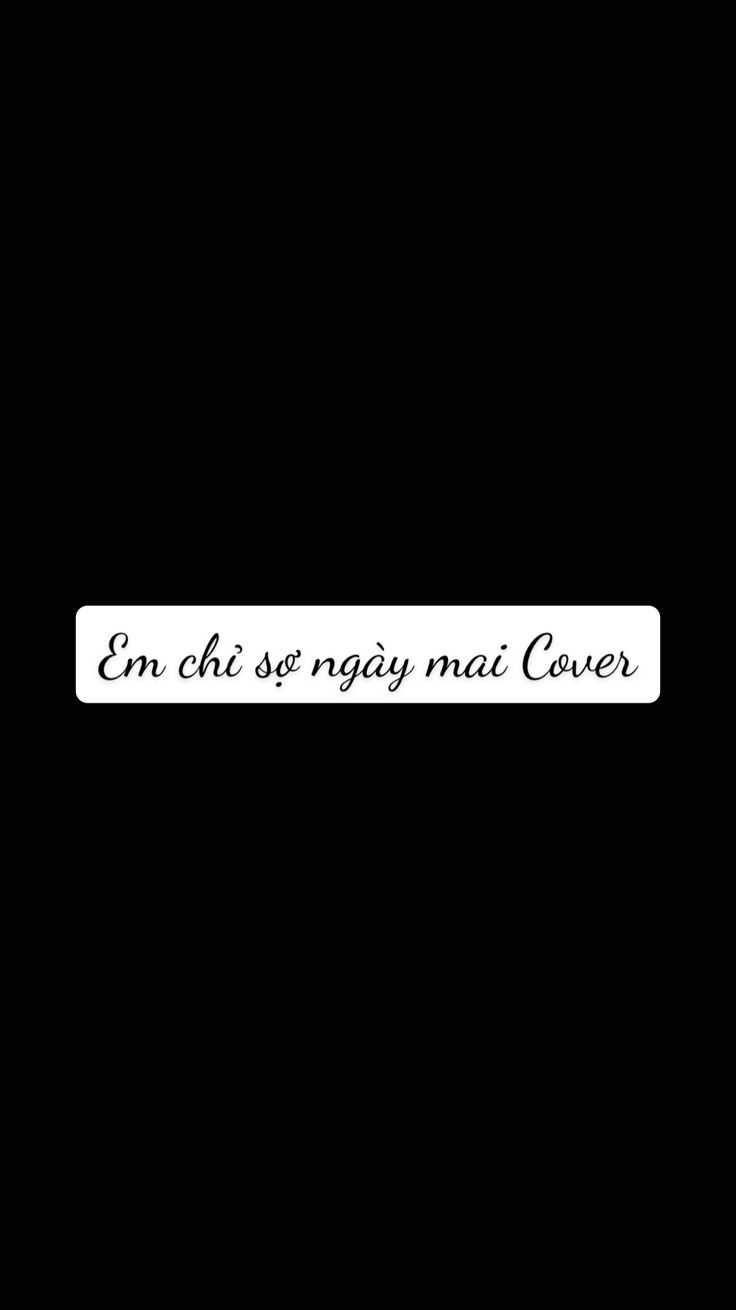 Anh chỉ sợ ngày mai khi em đi rồi😔 #emchisongaymai #mochiii #casigiaumat #khoanglang_1997 #SBKentertaiment 