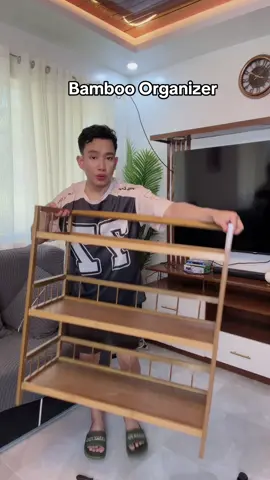Bamboo organizer ang cutie! #bambooorganizer #organizer 