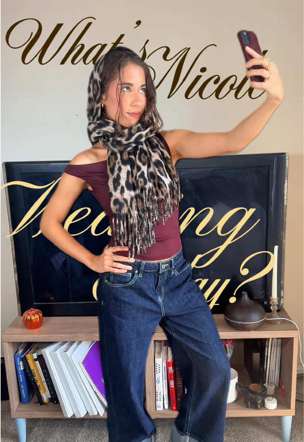 Outfit check 🐆 🤎 #outfit #falloutfits #OOTD #fallfashion 