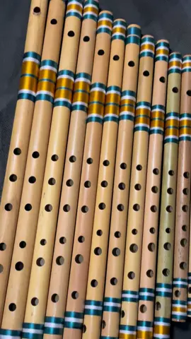Complete set of 14 flutes ready for delivery  Contact for buy this beautiful and tuned set  #bansuri #flute #talent #viral #fyp 