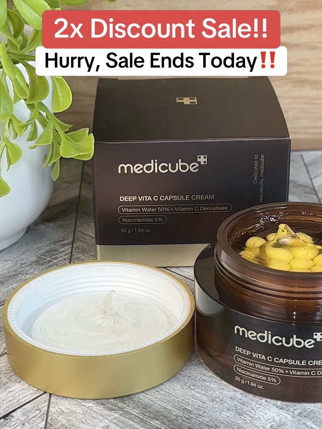MEDICUBE Deep Vita C Capsule Cream #tiktokshopcreatorpicks #tiktokshopblackfriday