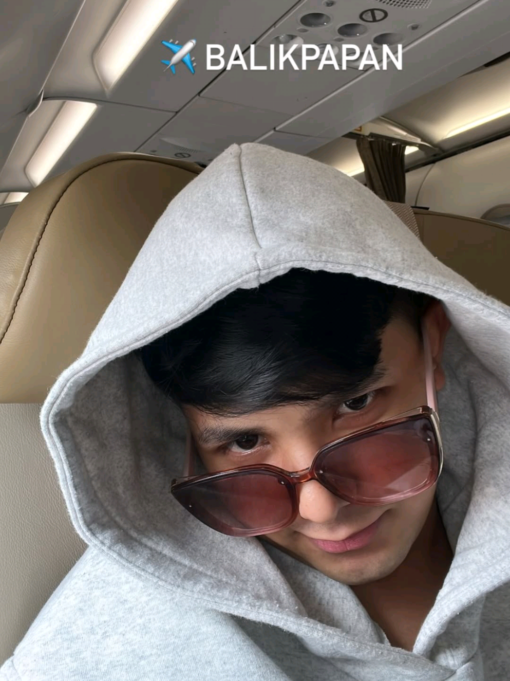 CGK-BPN ✈️ เดินทางปลอดภัยน่ะ🥰💕 #Jirayut 