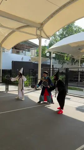 Có thể là cười đến kiếp sau haha #pickleball #halloween #CapCut #uspickleball #viral 