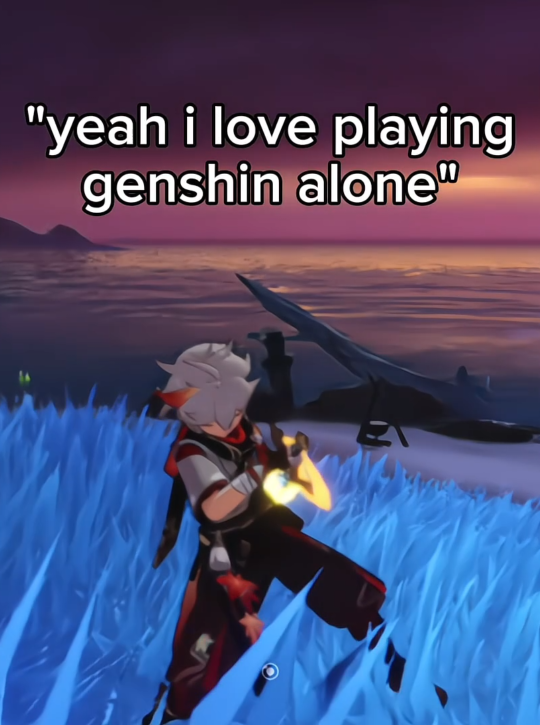 don't want a perfect relationship, just co-op and explore with me ☹️☹️ #GenshinImpact #trend #hoyoverse #kazuhamain 