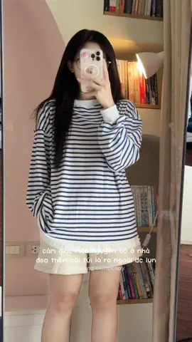 nhược điểm nhìu màu quá ko biết chọn màu nào 🍂 áo thun dài tay kẻ sọc #dailyoutfits #aothundaitay #aodaitay #aokesoc #aothunkesoc 