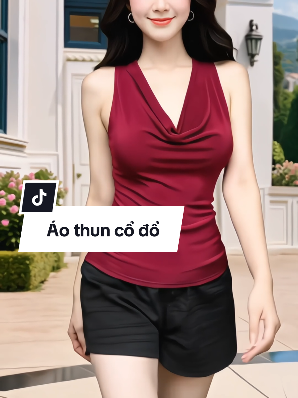 Áo thun nhũ cổ đổ form ôm tôn dáng nữ tính #aothunnu #aothunxinh #aothuncodo #aothun #xuhuong 