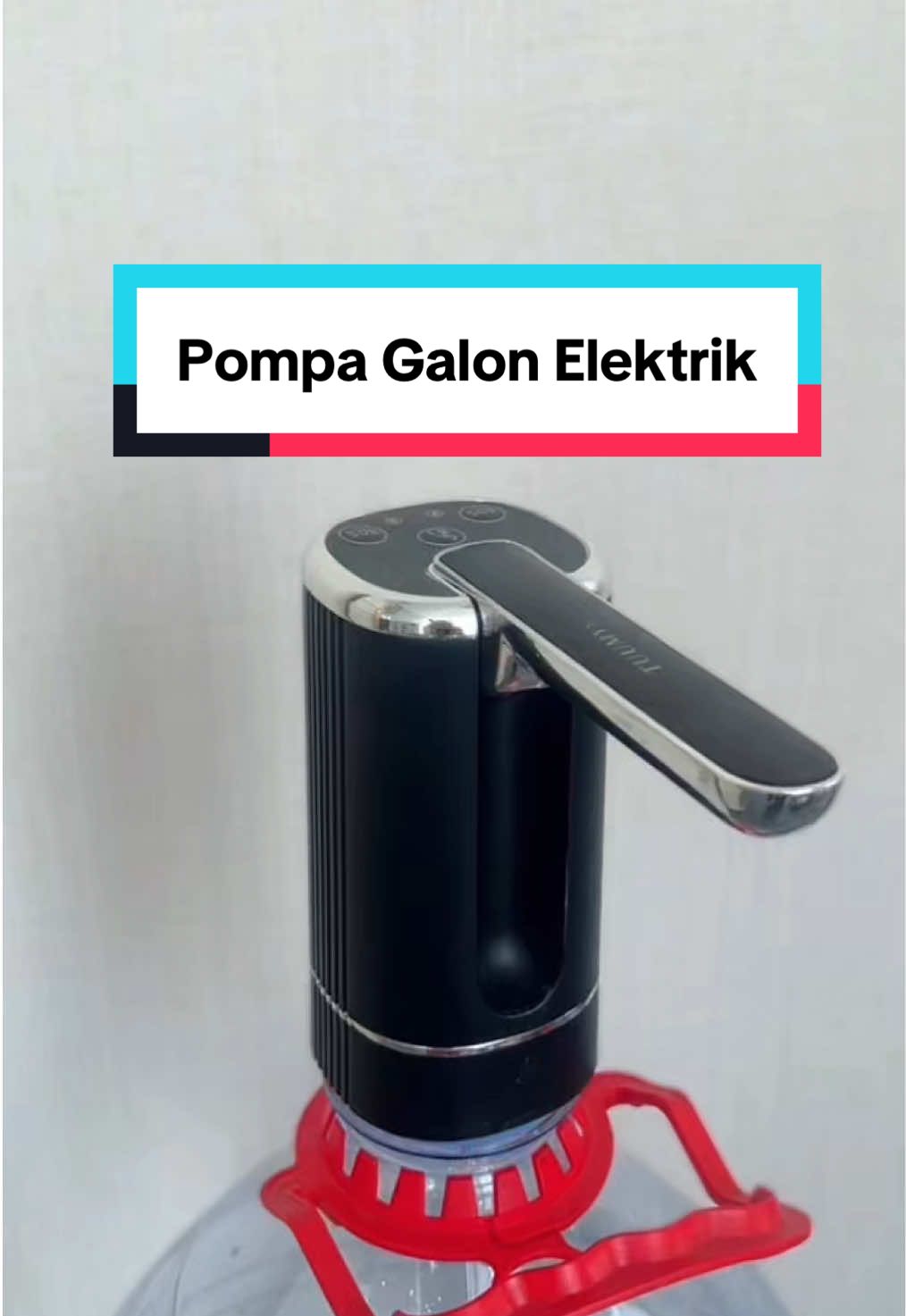 Gak ribet angkat galon, pake ini minum jadi lebih praktis dan hemat ruang 🤩  #pompagalon #pompagalonelektrik 