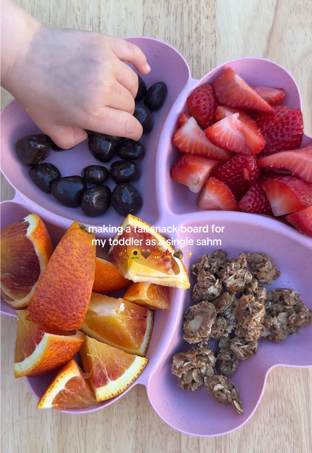 I am all for simple, healthy snacks and sunshine these days. #mamabluesunshine #FoodTok #snacktok #healthydessert #trufru @Trü Frü 