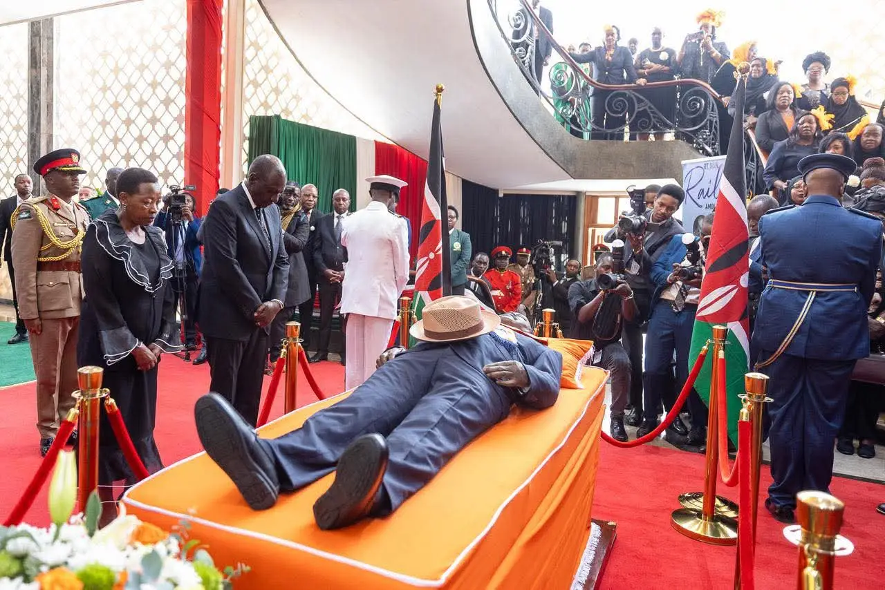 For fifteen years, our departed leader, the Right Honourable Raila Amollo Odinga, served the people of Kibera Constituency with unwavering dedication and distinction as their Member of Parliament. During this time, he was a tireless champion of justice, democracy, and progress — playing a pivotal role in shaping some of the most consequential laws in our Republic’s history, most notably the passage of the 2010 Constitution during his tenure as Kenya’s Prime Minister. It is, therefore, most fitting that he lies-in-state at the August House, granting the three arms of Government - Executive, Parliament and the Judiciary - and the nation a solemn moment to honour, with reverence and gratitude, the life and legacy of a true patriot and statesman. #raila #baba #agwambo #railaodinga #rip 