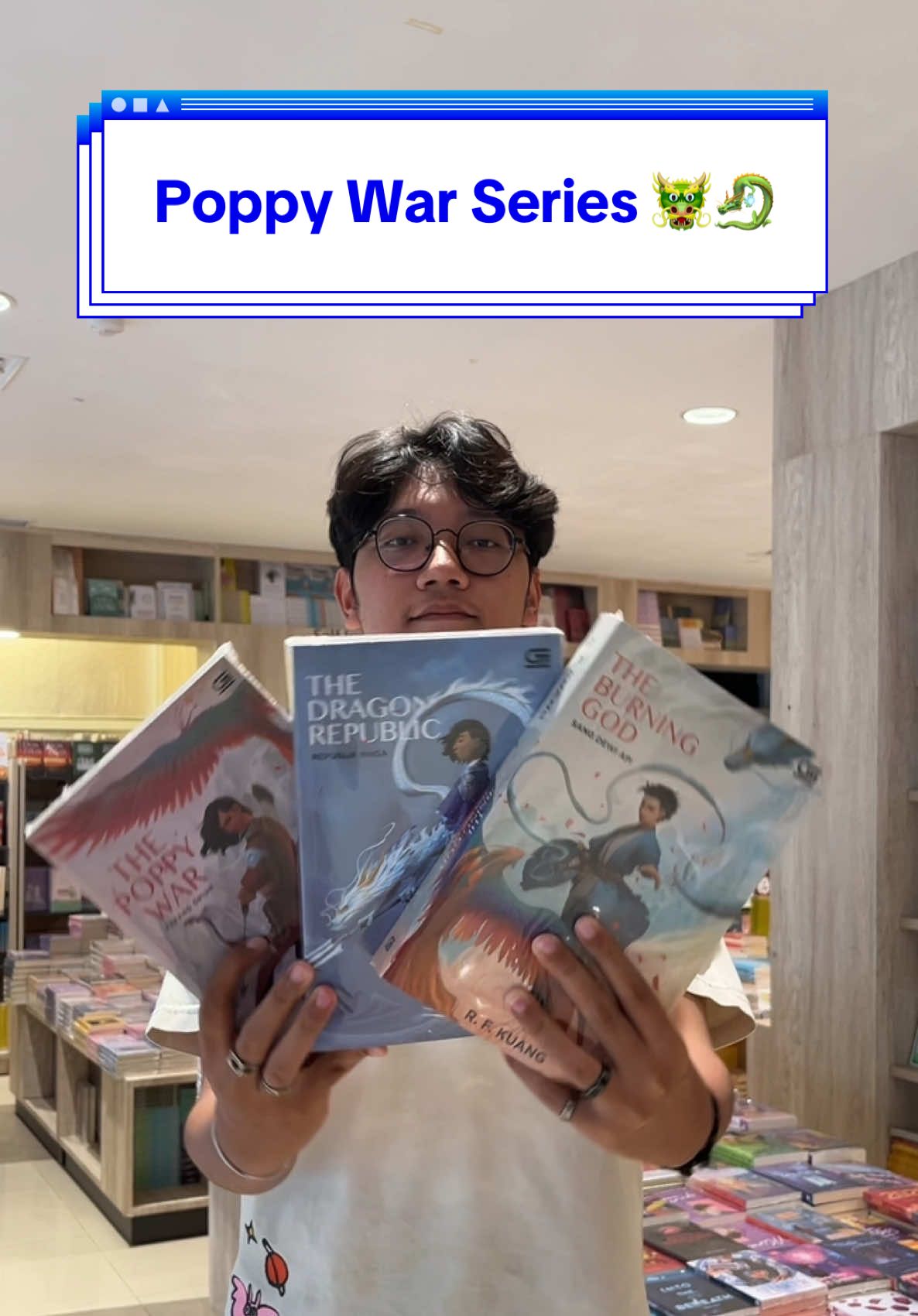 Buku seri RF Kuang yang wajib kamu baca! 🐉 📚 #Gramedia  #GramediaTumbuhBersama #TumbuhBersama #ThePoppyWar #rfkuang 