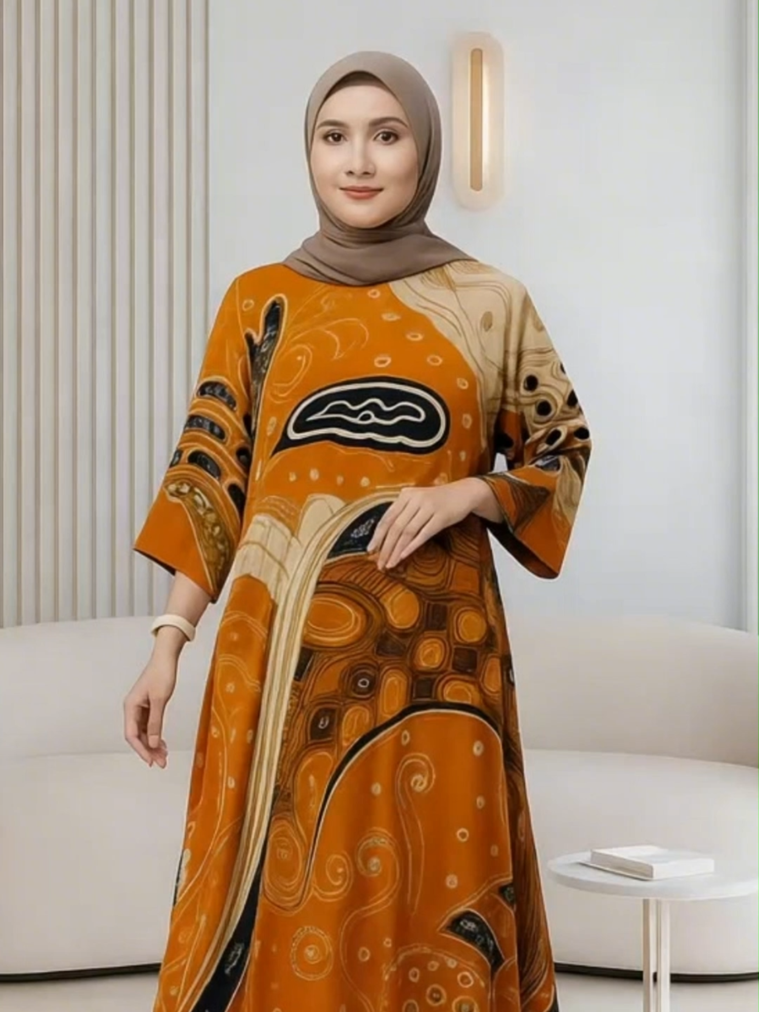 Abaya Mecca Jumbo LD 130 Rayon #dress #daster #gamis #abaya